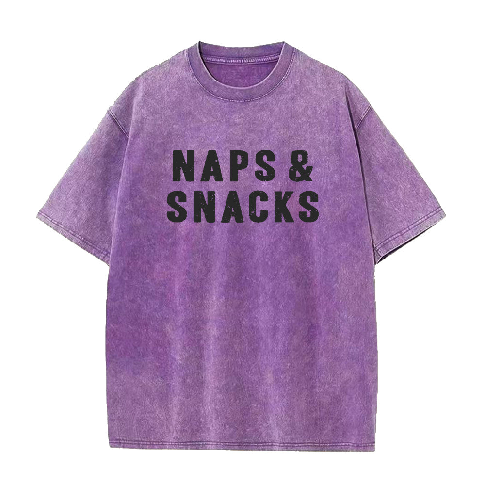 Naps And Snacks Unisex Tee