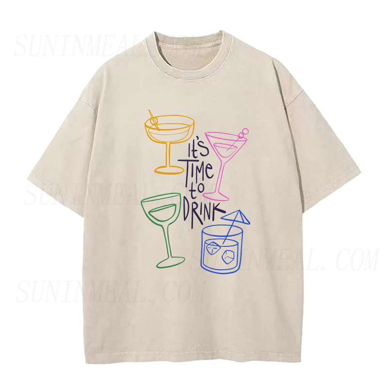 It's Time To Drink Unisex Tee
