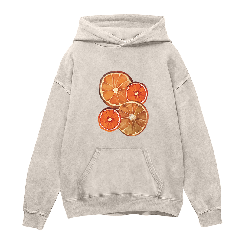 Dried Orange Slice Unisex Hoodie