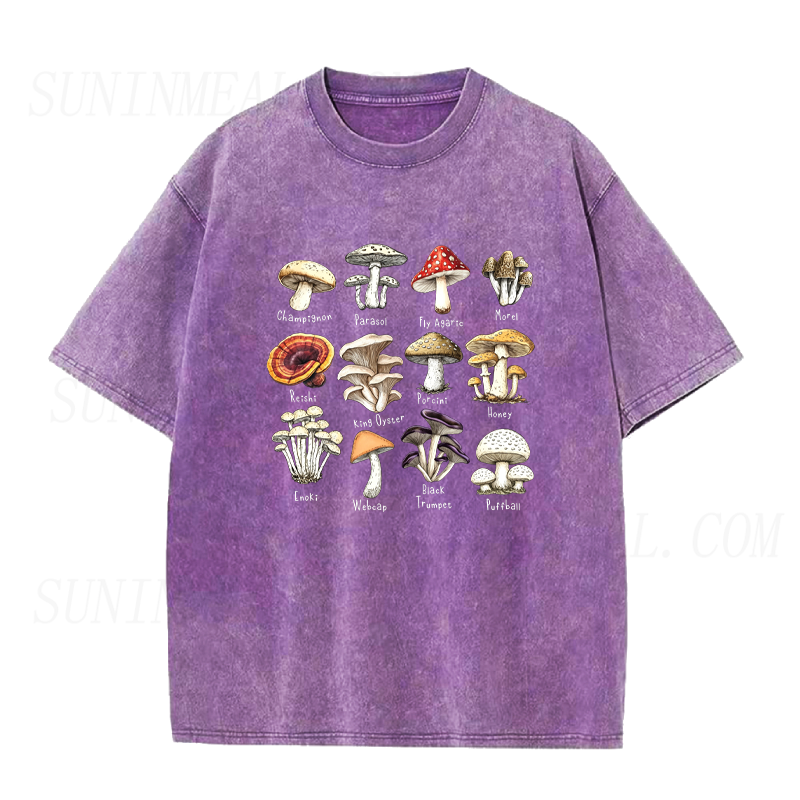 Mushroom Identification Unisex Tee