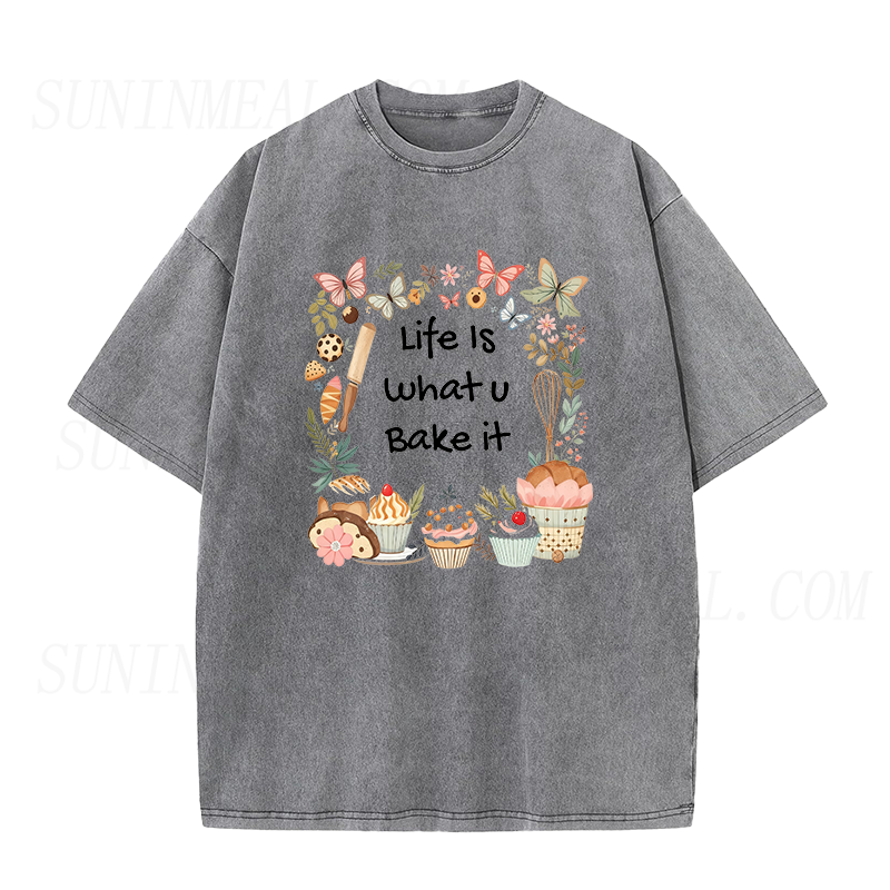 life is what u bake it Unisex Tee