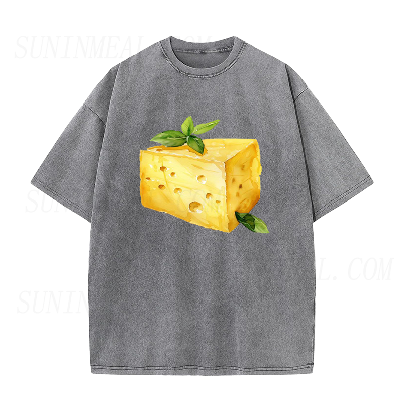 チーズ ユニセックス Tシャツ