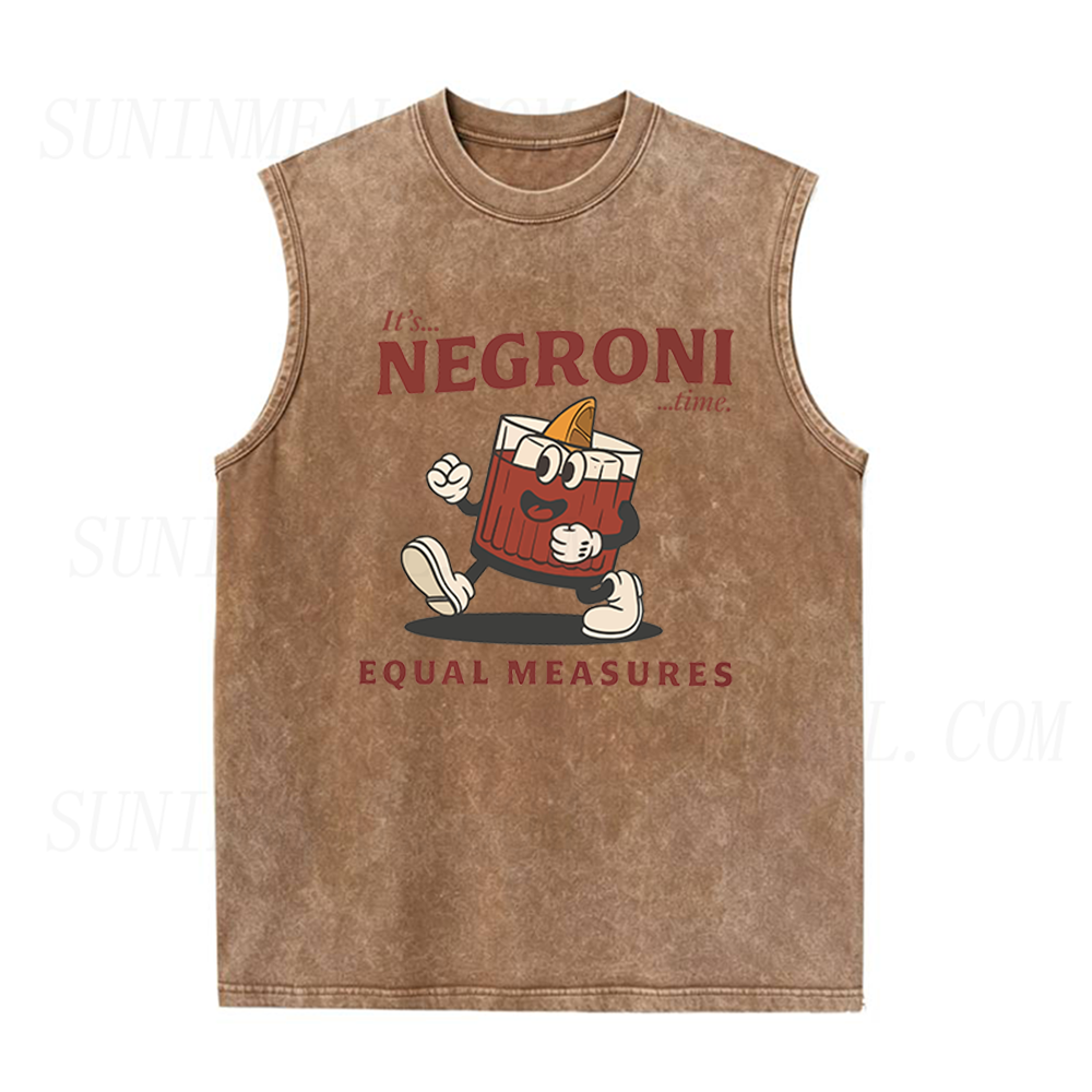 Negroni Cocktail Unisex Tank Top