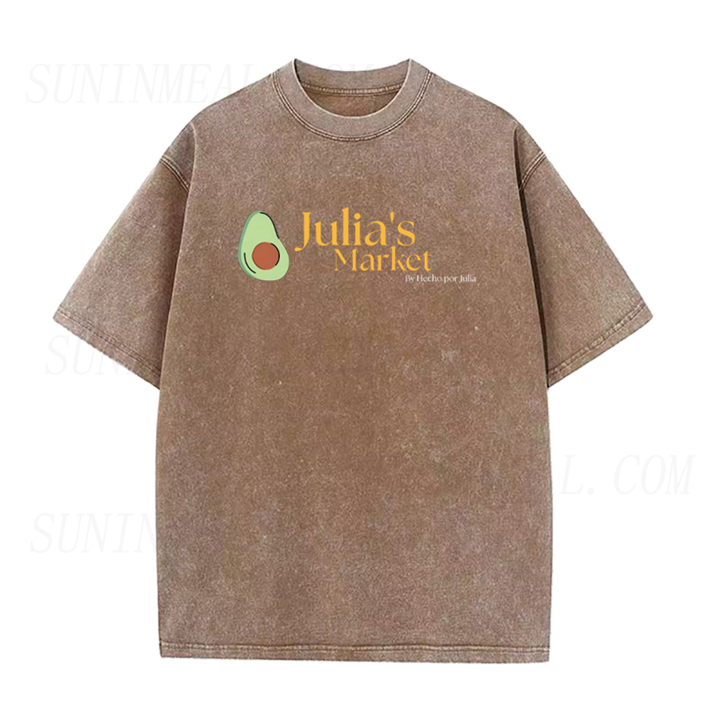 Julia's Market Avocado Unisex Tee