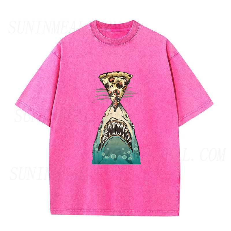 Shark Pizza Unisex Tee