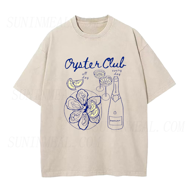 All Day Oyster Club Unisex Tee