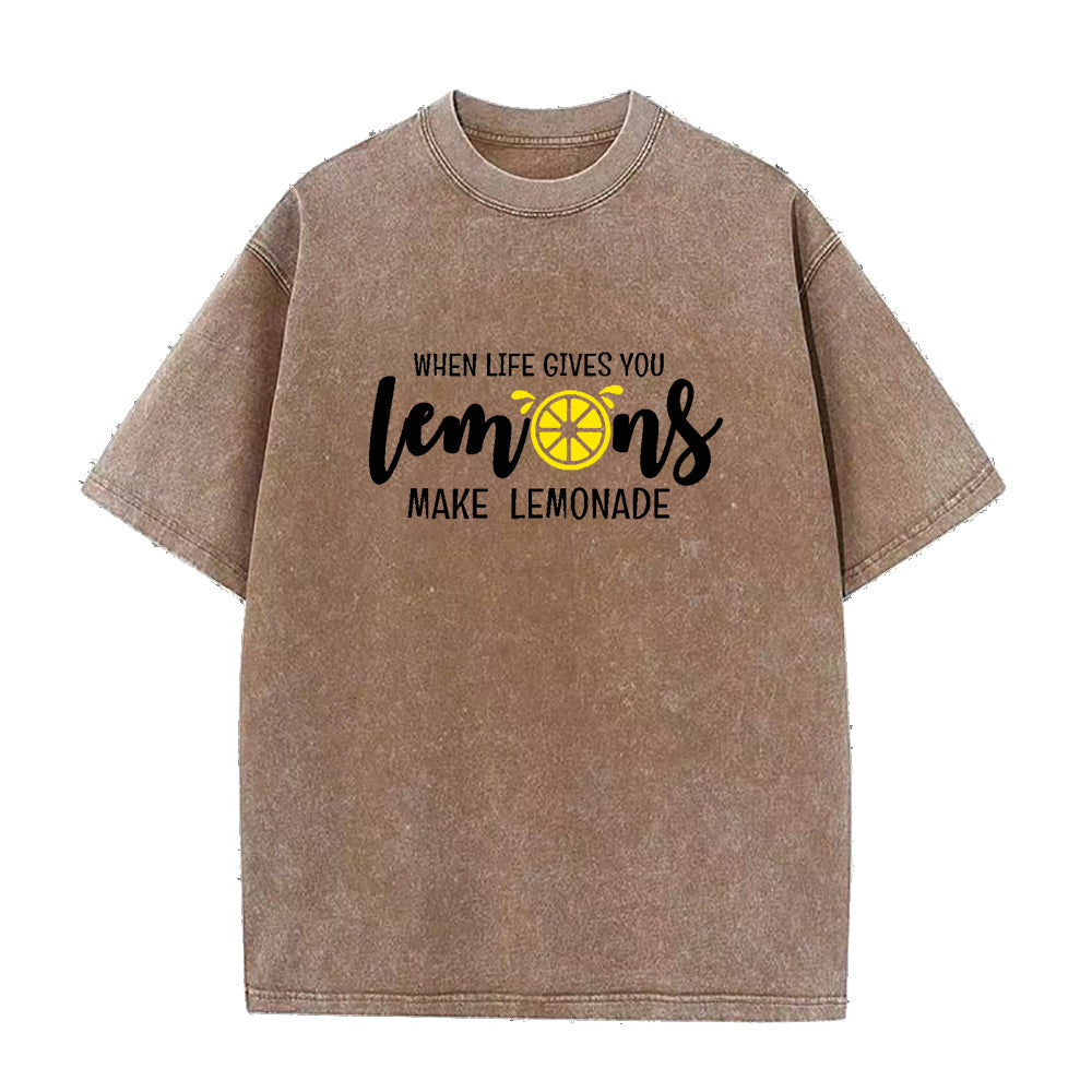 When life gives you lemons make When life gives you lemonade Unisex Tee