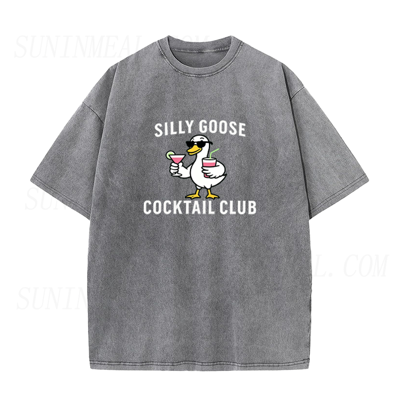 Silly Goose Cocktail Club Unisex Tee