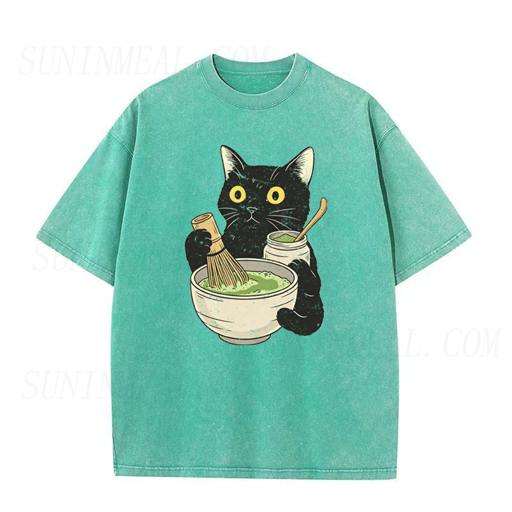 Matcha Cat Unisex Tee
