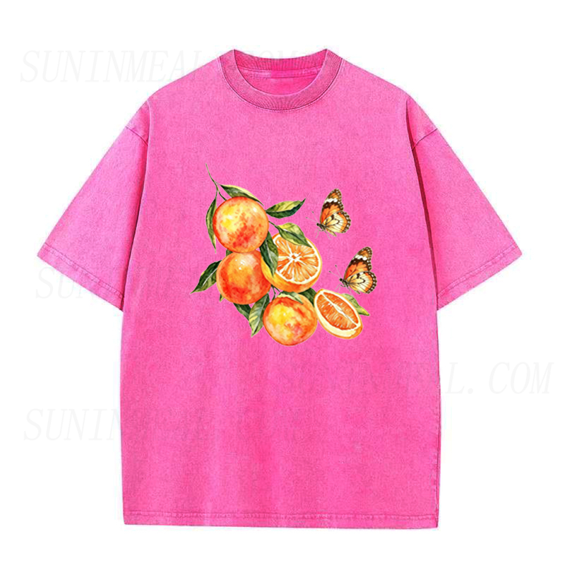 Oranges & Butterflies Unisex Tee