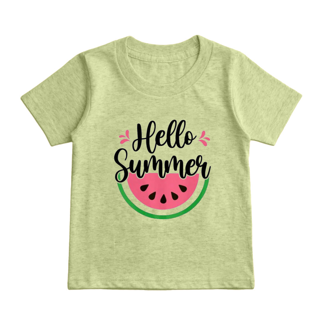 hello summer watermelon Kids T-Shirt