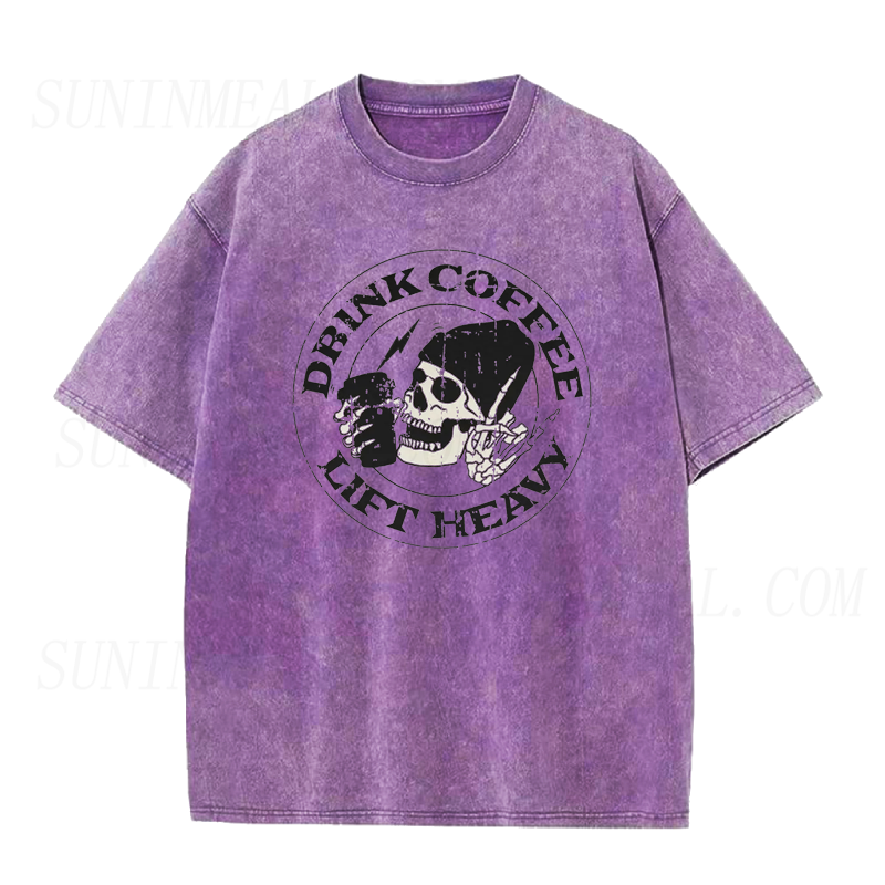Drink Coffee Lift Heavy Tee