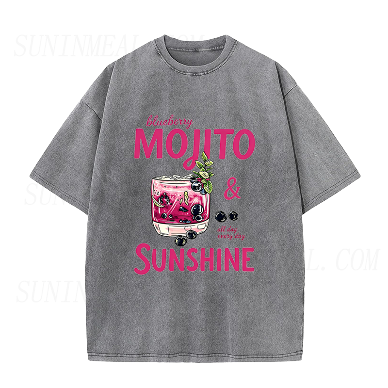 Blueberry Mojito & Sunshine Unisex Tee