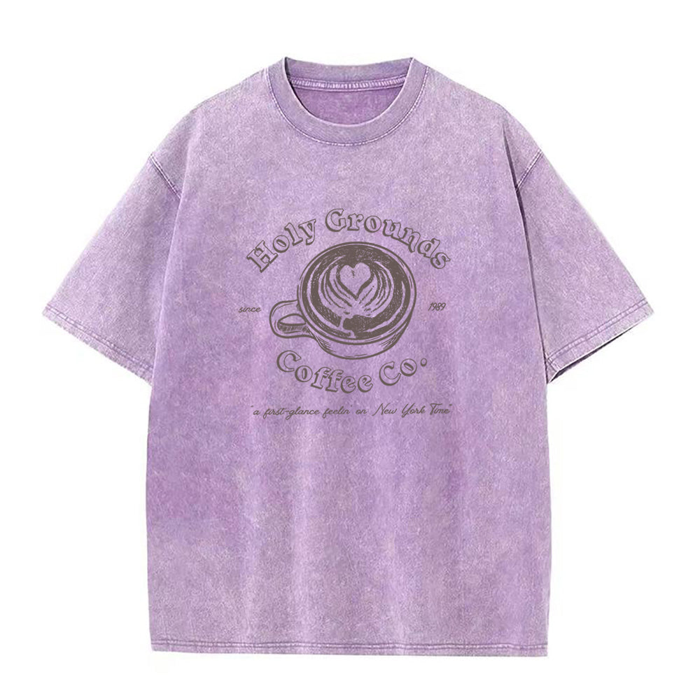 ホーリーグラウンズコーヒー ユニセックスTシャツ