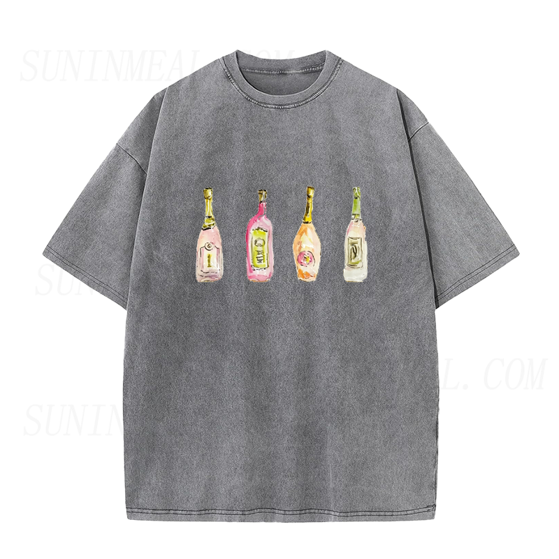 Watercolor Champagne Unisex Tee