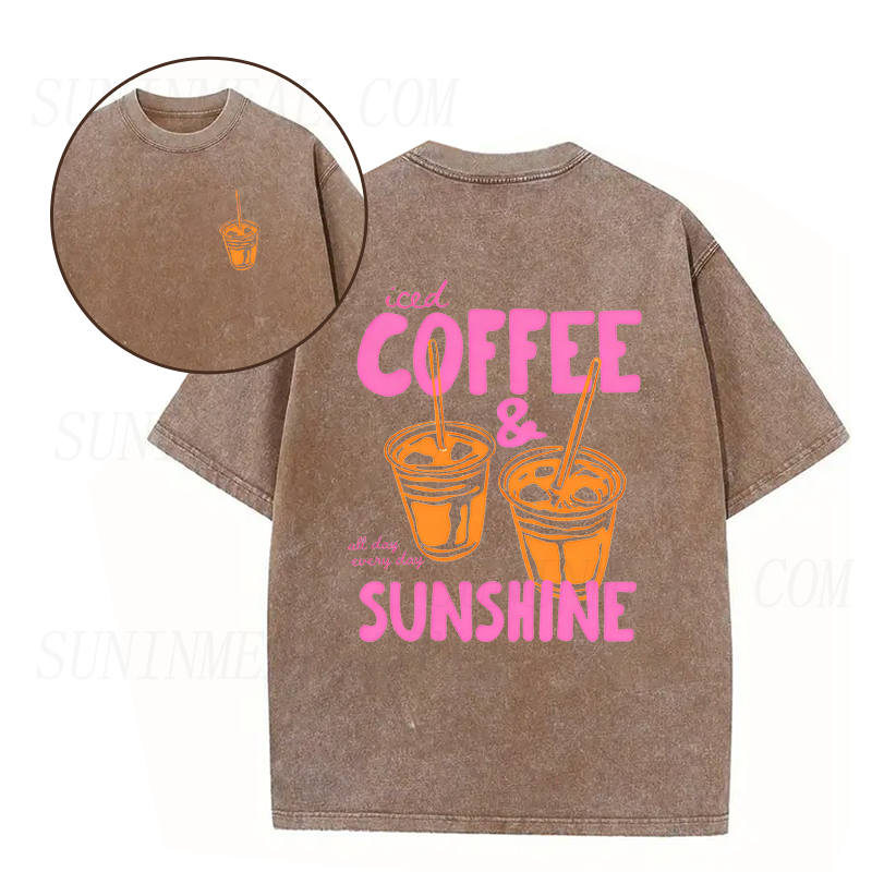Iced Coffee & Sunshine Unisex Tee