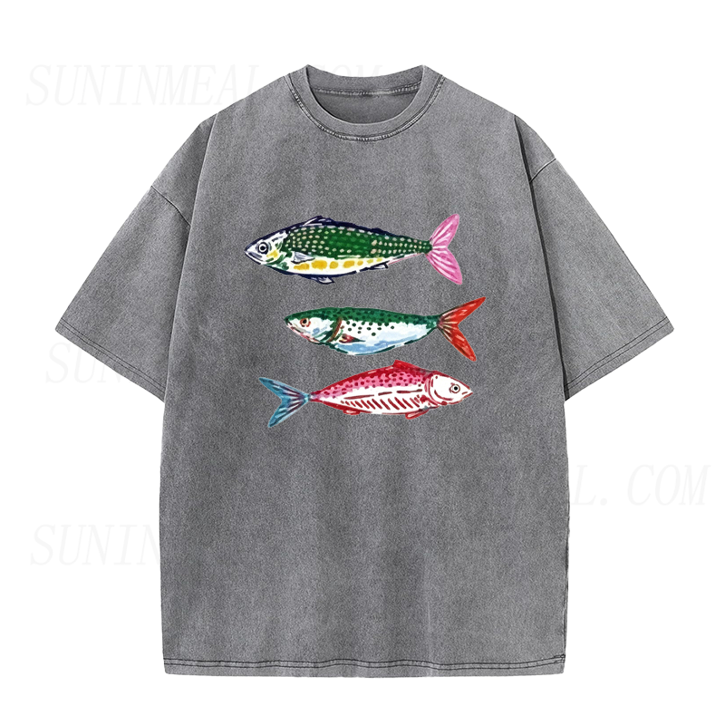 Watercolor Fish Unisex Tee