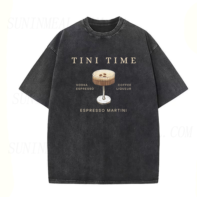 Espresso Martini Tini Time Unisex Tee