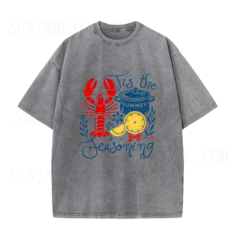 Tis The Seasoning Lobster Unisex Tee
