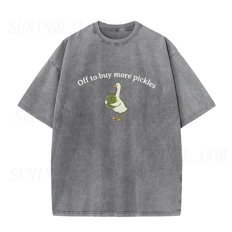 Funny Pickle Goose Unisex Tee