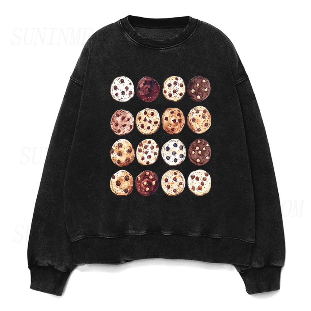 Chocolate Chip Cookies Unisex Crewneck Sweatshirt