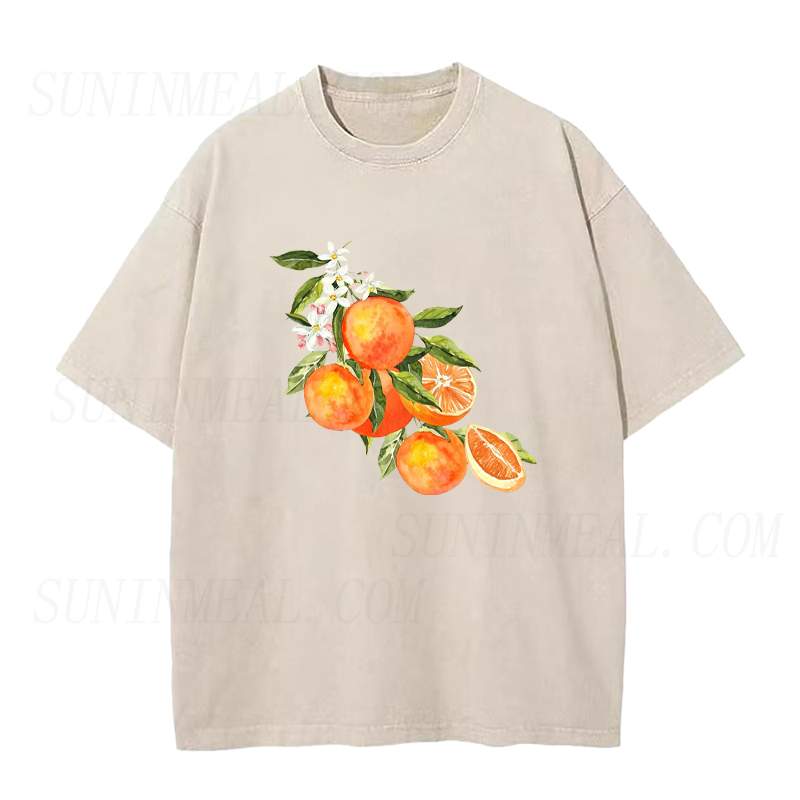 Orange Blossoms Unisex Tee