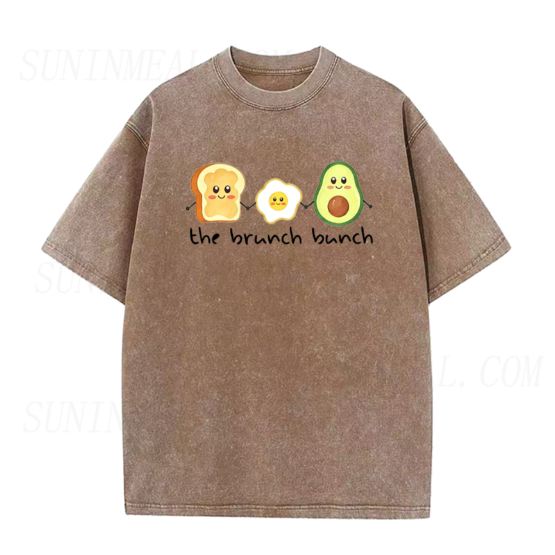 The Brunch Bunch Toast Egg & Avocado Unisex Tee