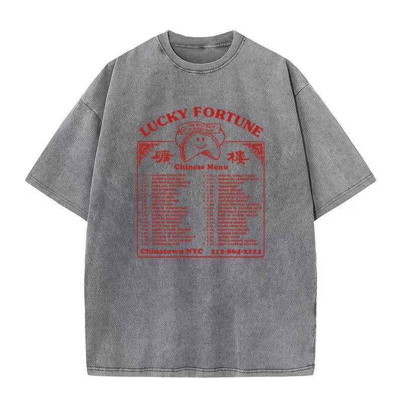 Chinese Menu Unisex Tee