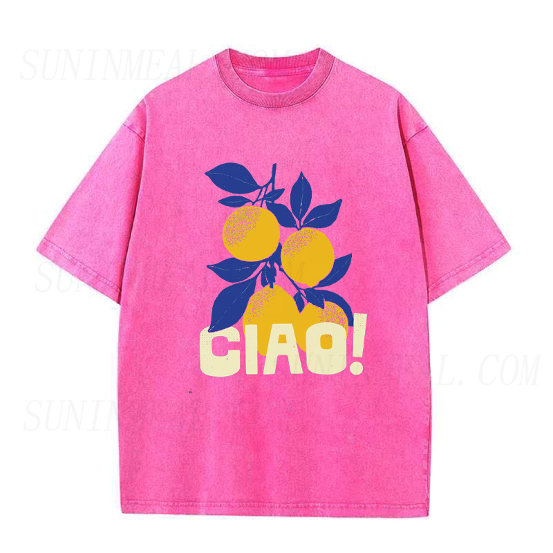 Ciao Italian Lemons Unisex Tee