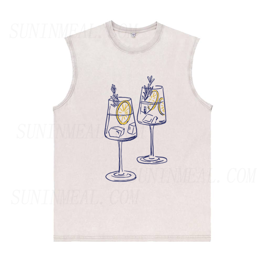 2 Cocktails Unisex Tank Top