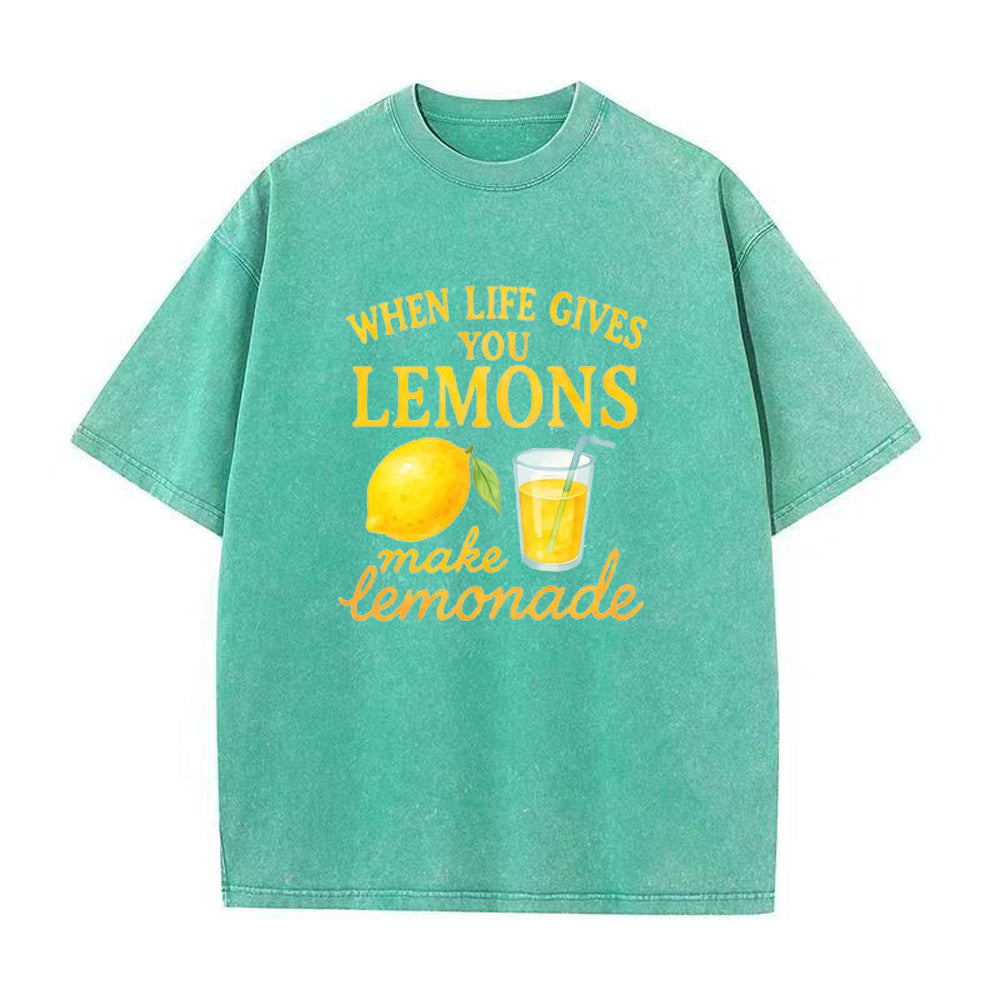 When life gives you lemons make lemonade Unisex Tee