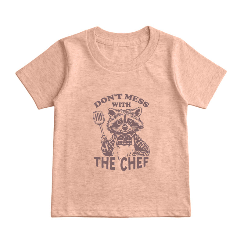 don't mess with the chef Kids T-Shirt