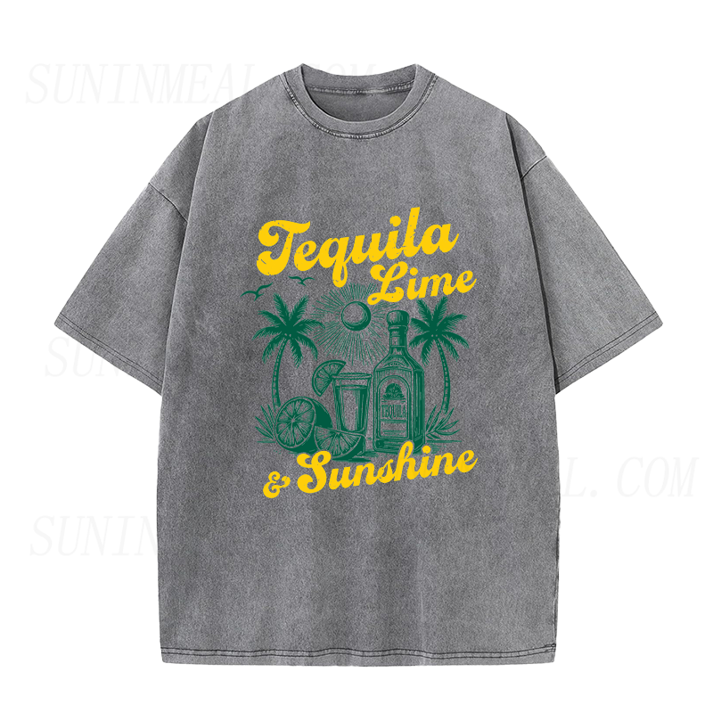 Tequila Lime and Sunshine Unisex Tee