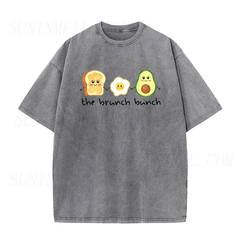 The Brunch Bunch Toast Egg & Avocado Unisex Tee