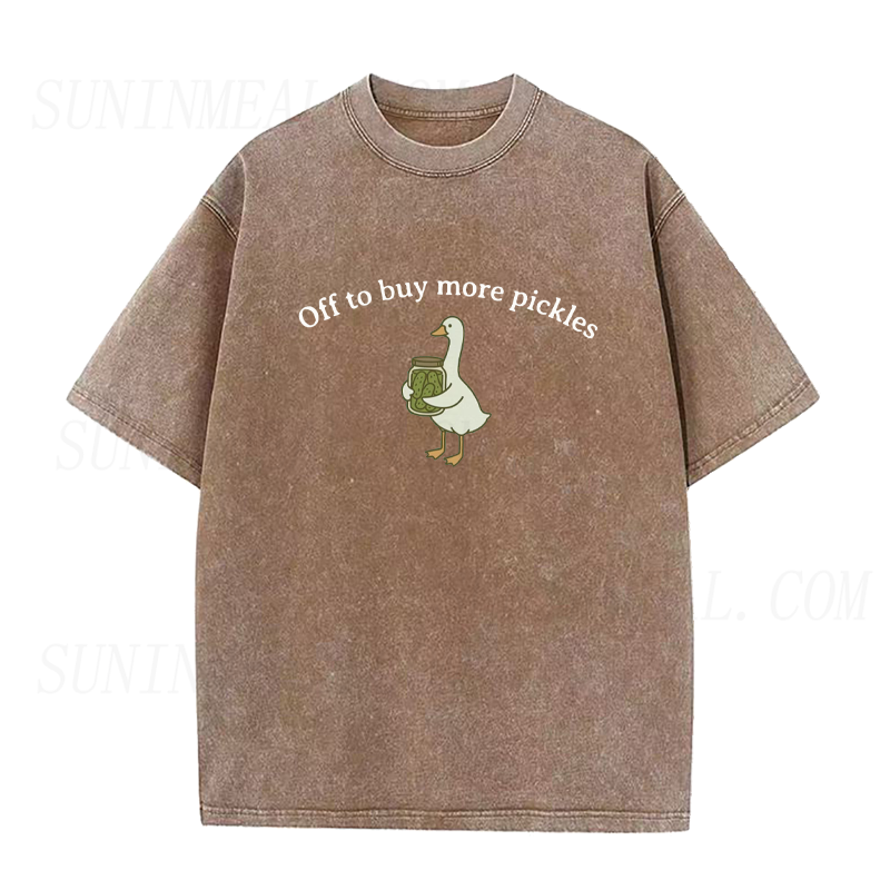Funny Pickle Goose Unisex Tee