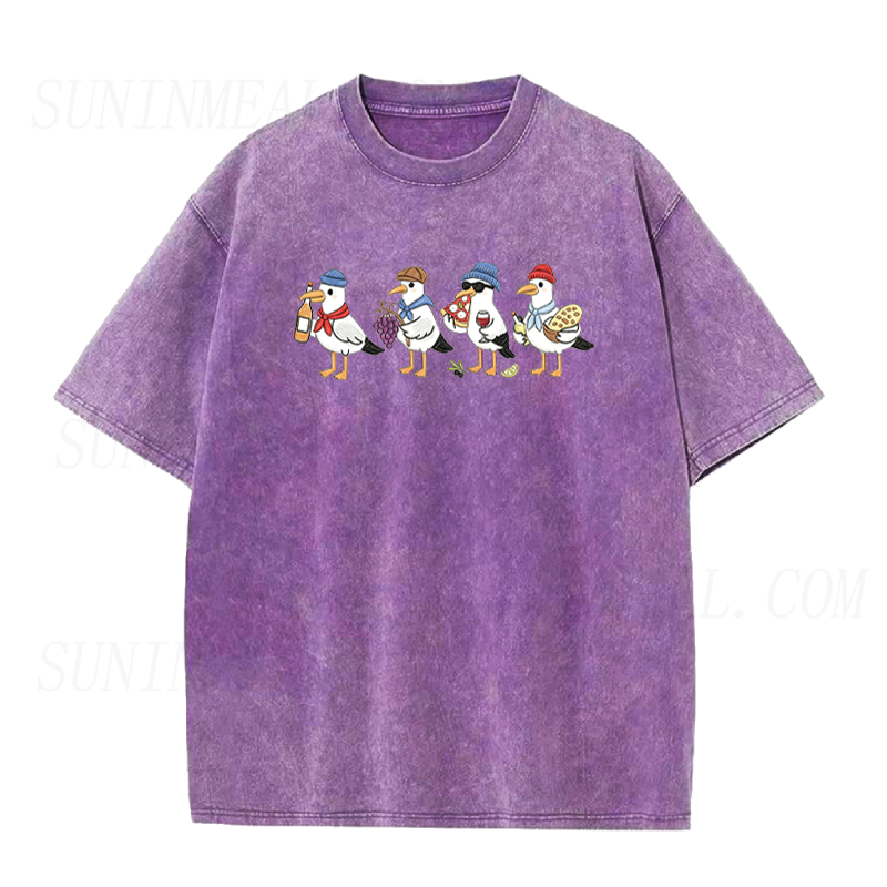 Seagulls Love Wine & Dine Unisex Tee