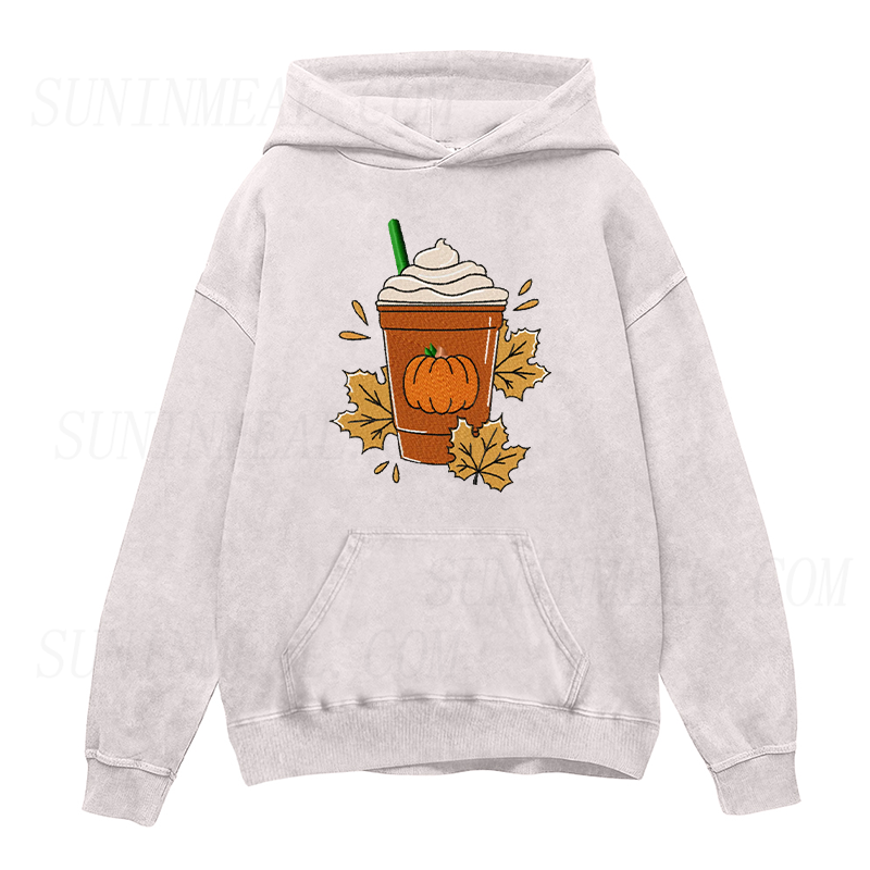 Coffee latte pumpkin Unisex Hoodie