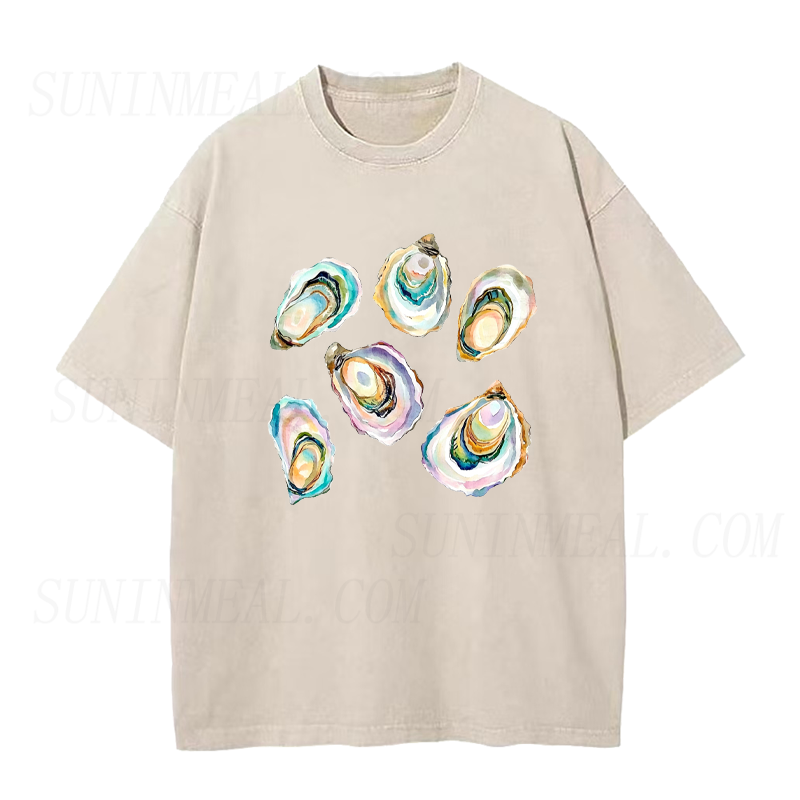 Watercolor Oyster Unisex Tee