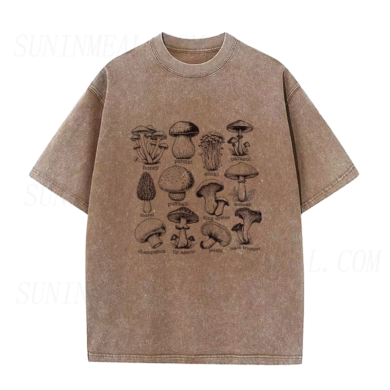 Vintage Mushroom Unisex Tee