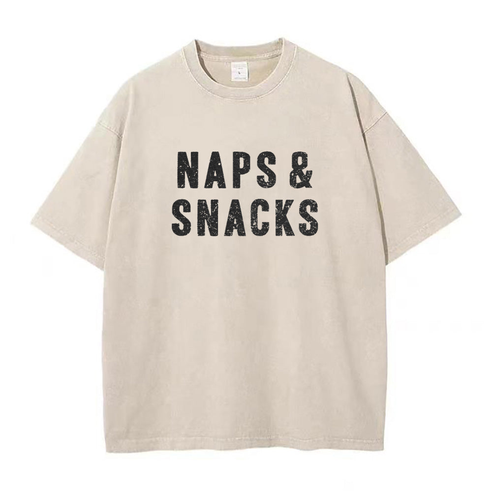 Naps and Snacks Unisex Tee