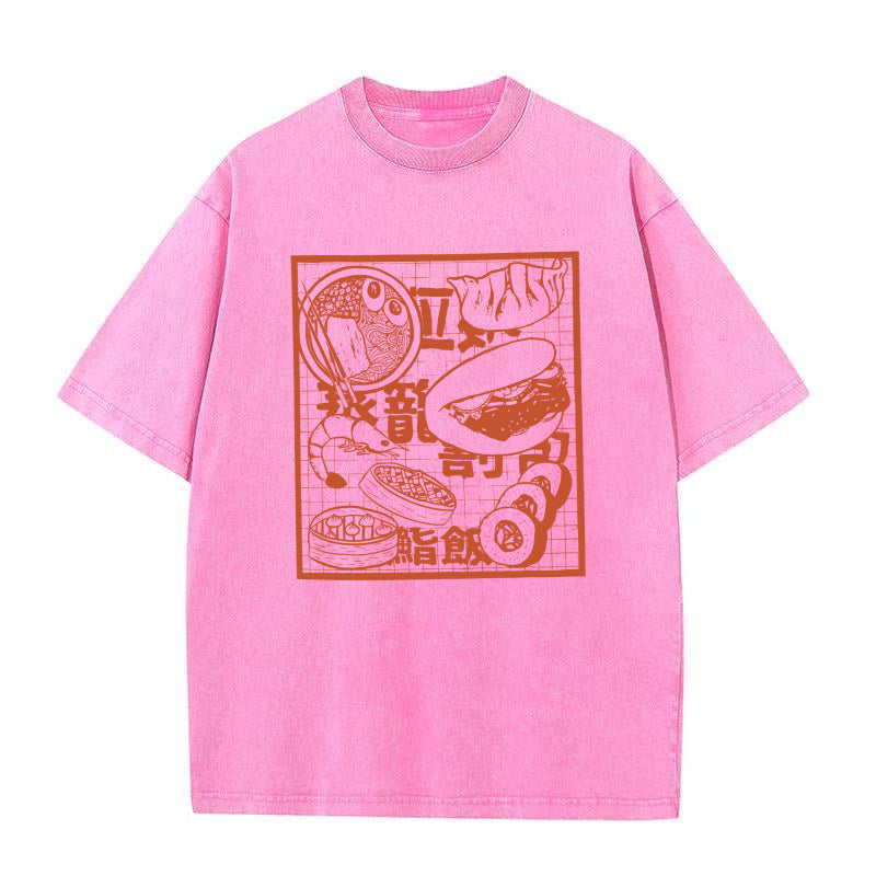アジアンフード ユニセックスTシャツ