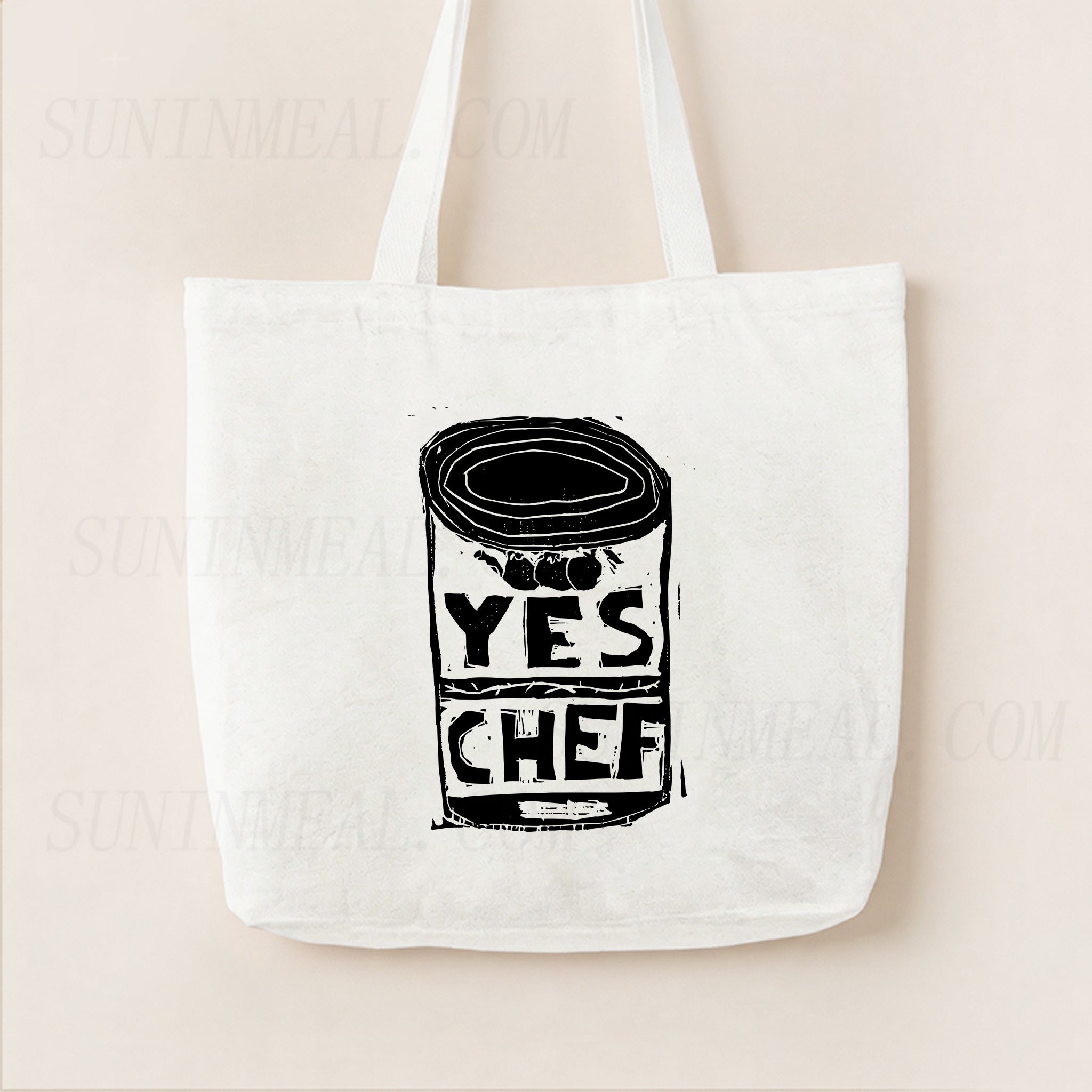 Yes Chef Canvas Tote Bag