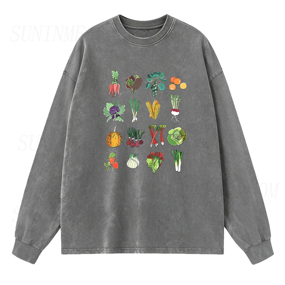 Vegetable Long Sleeve Unisex Tee