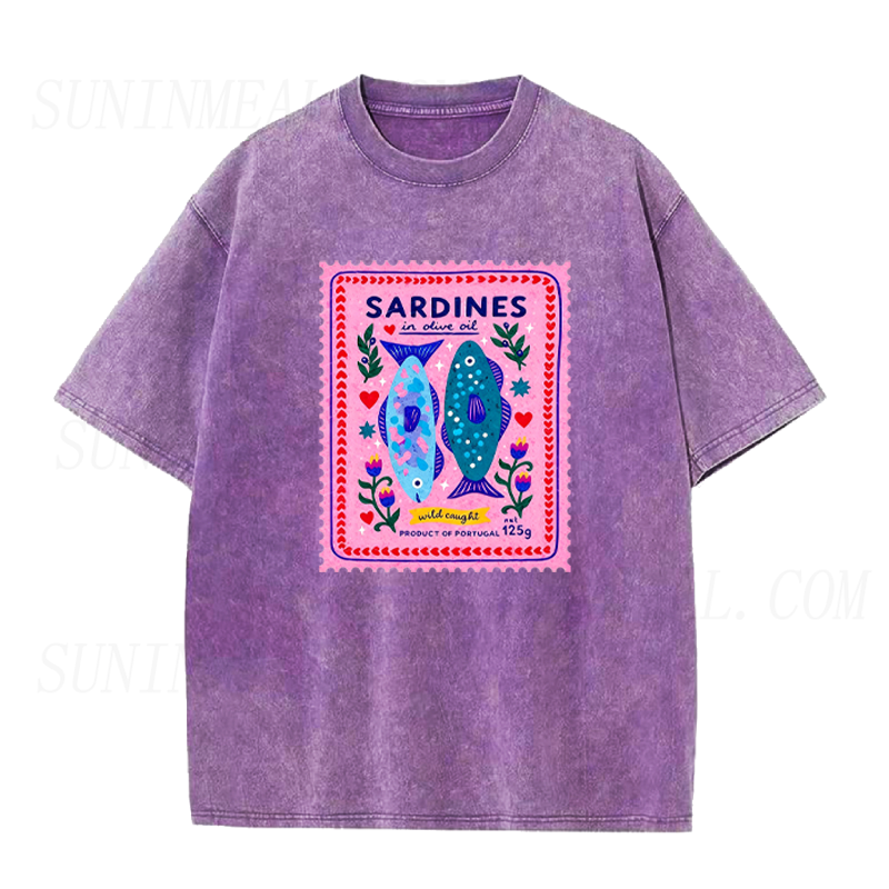 Colorful Portugal Sardines Unisex Tee