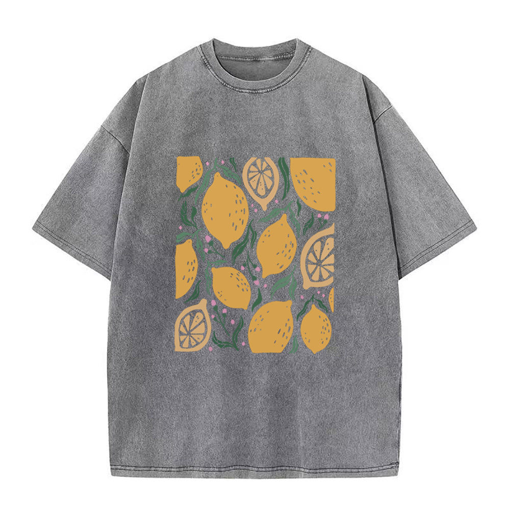 レモンユニセックスTシャツ