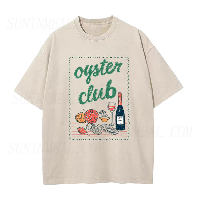 Oyster Club Seafood Unisex Tee