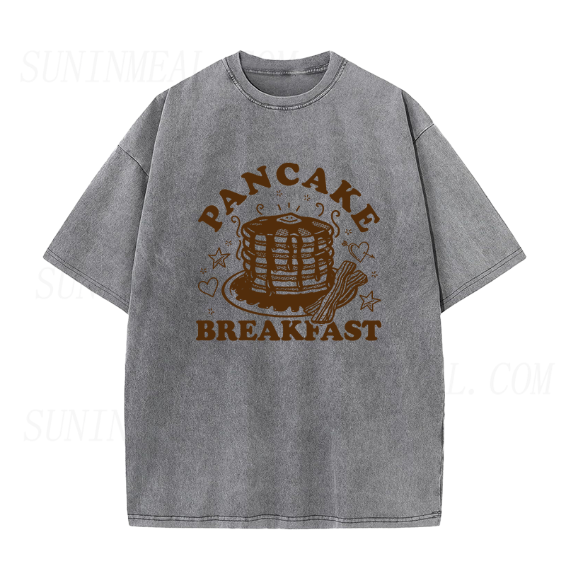 パンケーキ ユニセックスTシャツ
