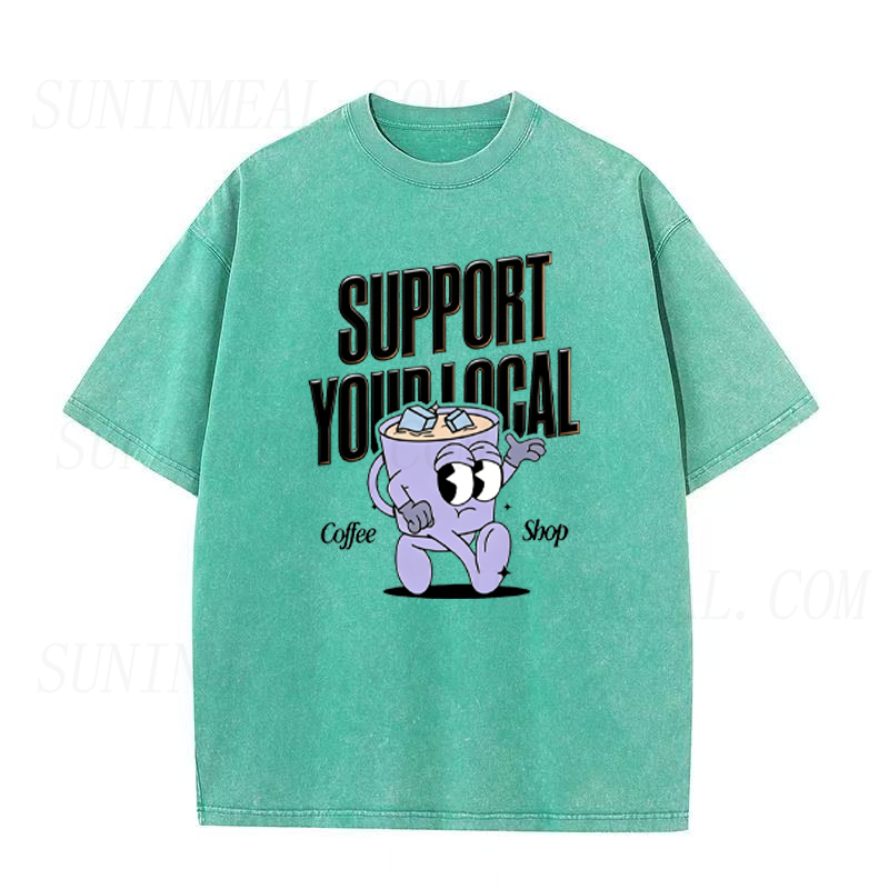 Support Your Local Coffee Shop Tee