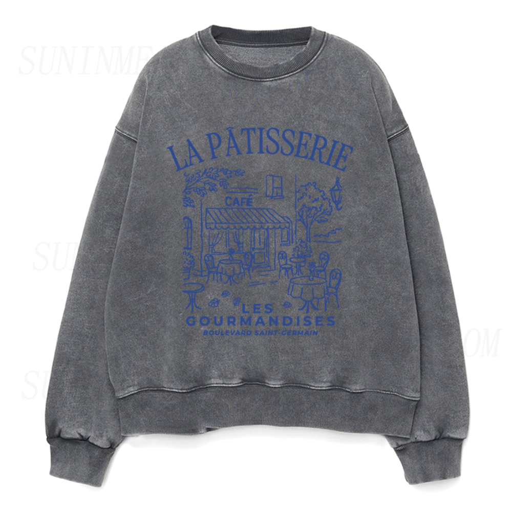 La Patisserie French Cafe Unisex Crewneck Sweatshirt