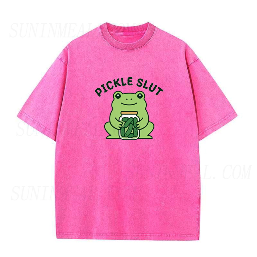 Pickle Slut Frog Unisex Tee